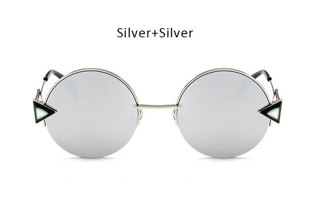 Steampunk Round Mirror Sunglasses