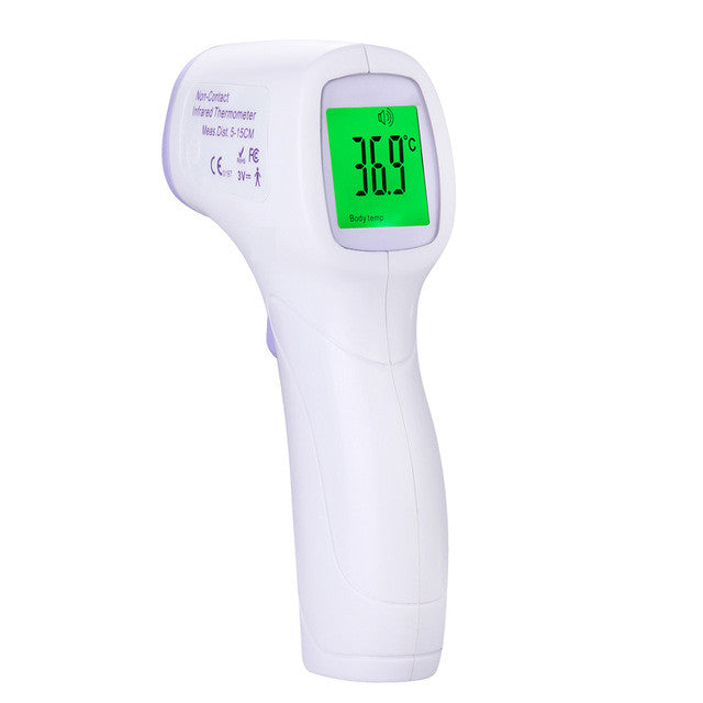 Guucy Infrared Digital Thermometer Body Water Electronic LED Auto Baby Thermometer Adult Forehead Non-contact With LCD Backlight