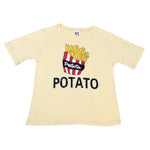 New 2017 boy's t shirt  Summer Cotton short-sleeved Kids Boys Potato Printing T-Shirt Children Clothes Tee boys Costume Tops