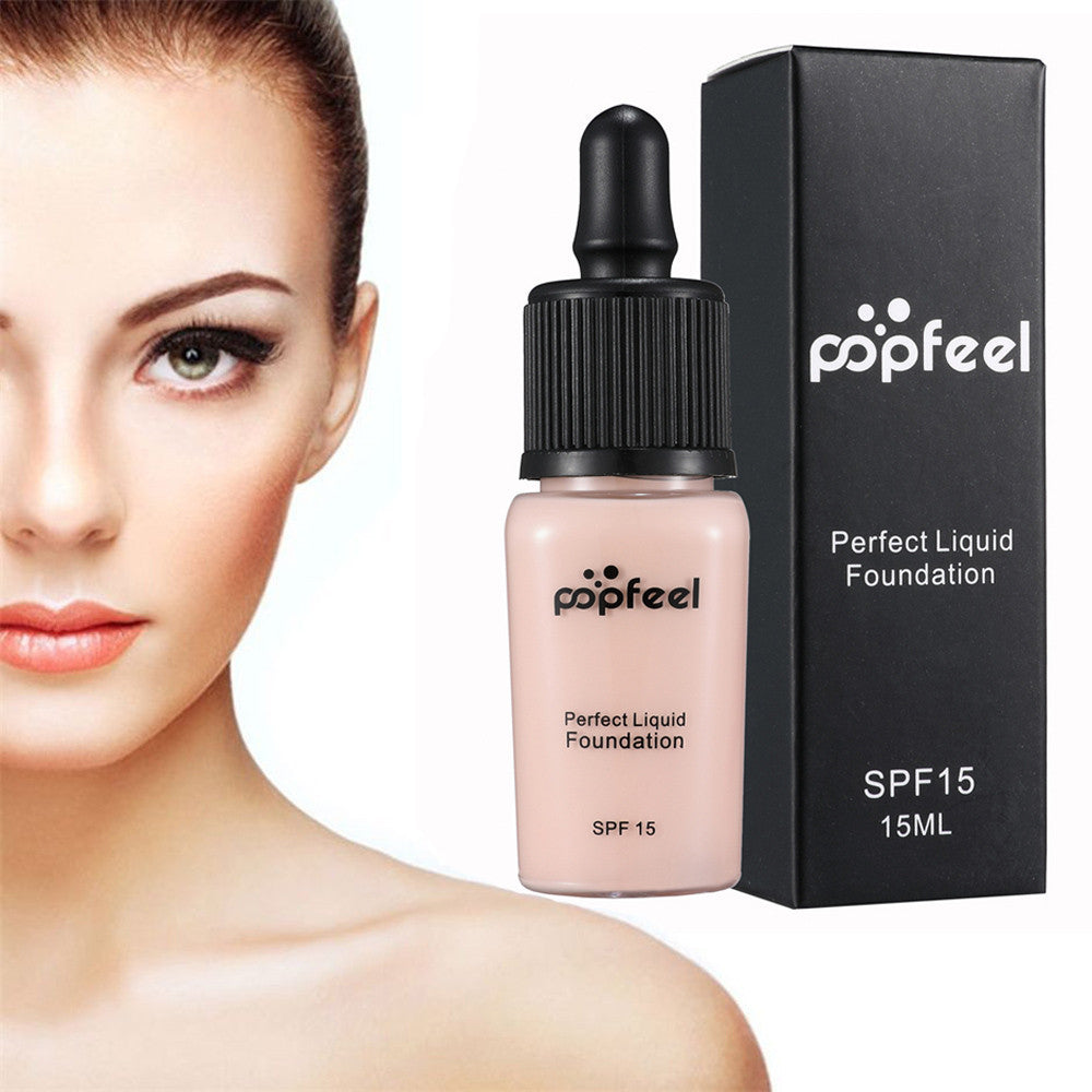 POPFEEL Face Makeup Base Face Liquid Foundation BB Cream Concealer Foundation Primer Easy to Wear Soft Carrying