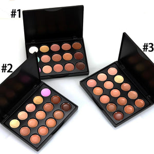 MIni 15 Colors Face Concealer Camouflage Cream Contour Palette AU25 dropship