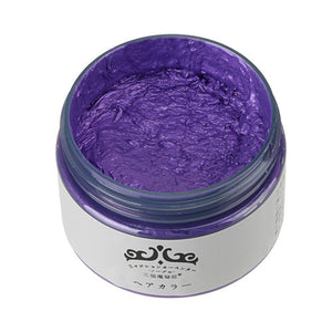 Colourful Hair Wax - Temporary Hair Dye