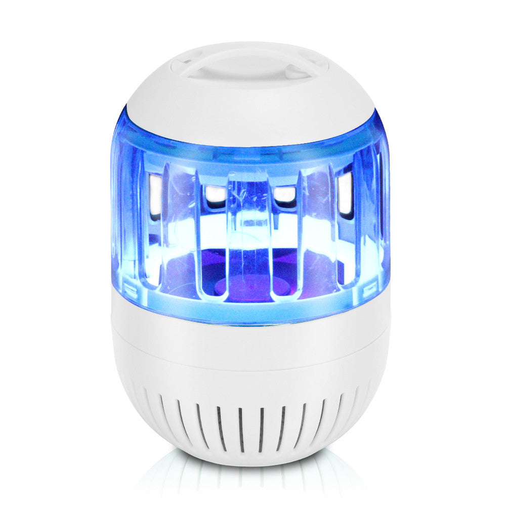 Electronic Ultra Silent Inhalant Mosquito Killer LED Lamp Insect Bug Zapper USB Powered No Radiation for Home Outdoor