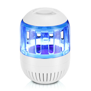 Electronic Ultra Silent Inhalant Mosquito Killer LED Lamp Insect Bug Zapper USB Powered No Radiation for Home Outdoor