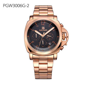 Men Top Brand Luxury Watches Clock Stainless Steel Quartz Wristwatches