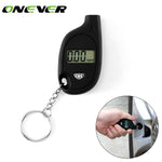 Onever Mini Digital Tire Pressure Gauge 150 PSI Tester Tool for Truck Auto Vehicle Car Keychain Portable tire pressure monitor