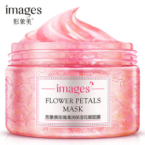 Rose  Flower Petals Facial Mask Moisturizing Whitening Moisturizing Skin Care