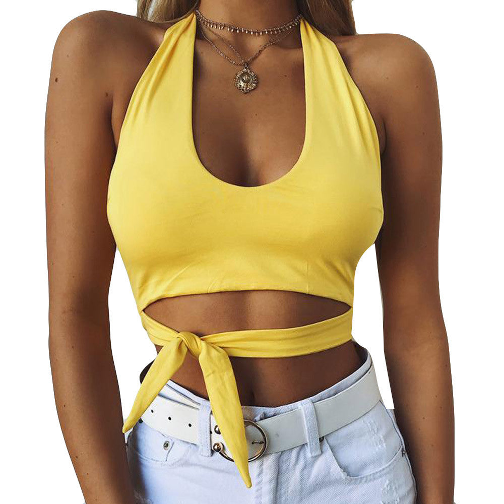 Womens Sexy Sport  Tops Vest Fashion Camisole  Sleeveless T-Shirt